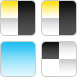 両面ヘアライン＋ホットスタンプ（箔押し加工）表1色／裏1色