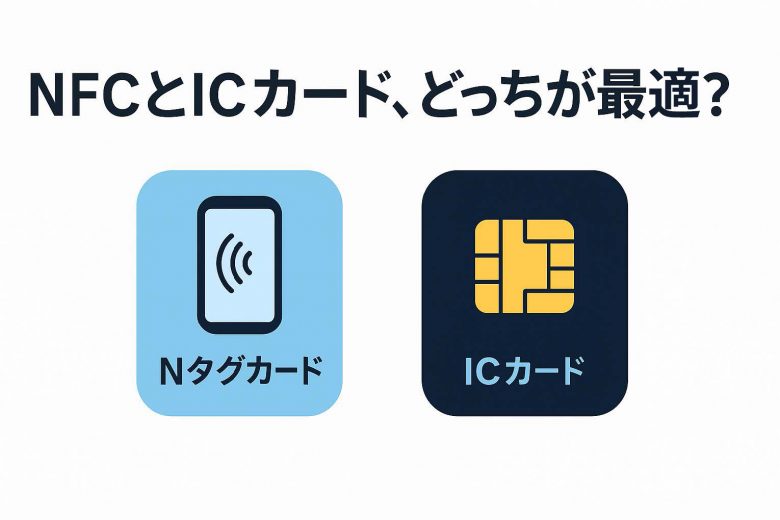 NFCとICカードどっちが最適？